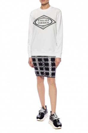 Logo-embroidered sweatshirt, zdjęcie 2 Logo-embroidered sweatshirt od Versace